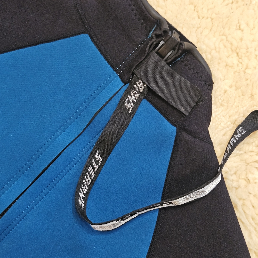 Hobie Women's Black and Blue SHORT SURF Swim Wet Suit Vintage Neoprene small - Picture 8 of 11